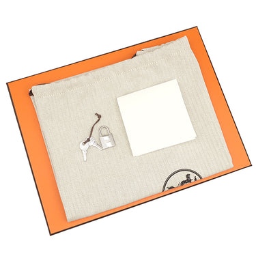エルメス Hermes ピコタンロック 18 PM グリパンタン トリヨンクレマンス ハンドバッグ シルバー金具 新品 未使用 グレー 2025年製