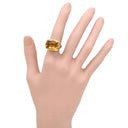ブルガリ BVLGARI アレグラ シトリンリング イエロー×イエローゴールド K18YG シトリン リング 指輪 18K 18金 750 YG 10号