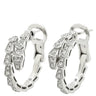ブルガリ BVLGARI セルペンティ ヴァイパー ダイヤ 358360 ホワイトゴールド K18WG ダイヤモンド ピアス 750 18K WG パヴェ