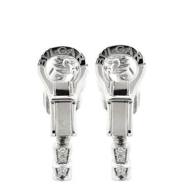 ブルガリ BVLGARI セルペンティ ヴァイパー ダイヤ 358360 ホワイトゴールド K18WG ダイヤモンド ピアス 750 18K WG パヴェ