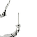ブルガリ BVLGARI セルペンティ ヴァイパー ダイヤ 358360 ホワイトゴールド K18WG ダイヤモンド ピアス 750 18K WG パヴェ