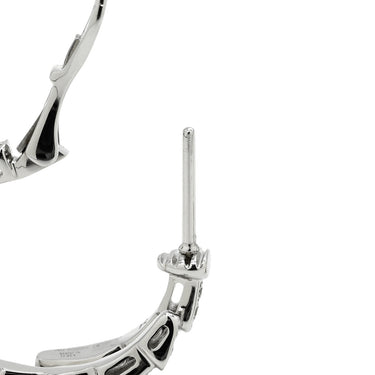 ブルガリ BVLGARI セルペンティ ヴァイパー ダイヤ 358360 ホワイトゴールド K18WG ダイヤモンド ピアス 750 18K WG パヴェ