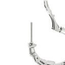 ブルガリ BVLGARI セルペンティ ヴァイパー ダイヤ 358360 ホワイトゴールド K18WG ダイヤモンド ピアス 750 18K WG パヴェ