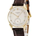 腕時計 パテックフィリップ PATEK PHILIPPE カラトラバ 1582 手巻き メンズ OH済 K18YG無垢 シルバー スモールセコンド ヴィンテージ