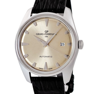腕時計 ジラールペルゴ GIRARD PERREGAUX ヘリテージ 1957 41957-11-131-BB6A 自動巻き メンズ シャンパン サンレイ デイト 限定