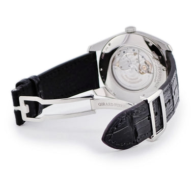 腕時計 ジラールペルゴ GIRARD PERREGAUX ヘリテージ 1957 41957-11-131-BB6A 自動巻き メンズ シャンパン サンレイ デイト 限定