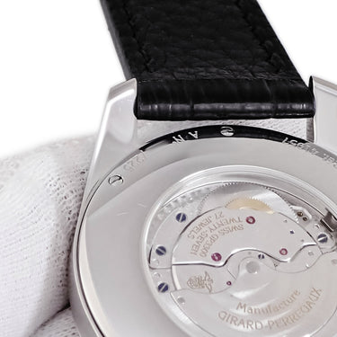 腕時計 ジラールペルゴ GIRARD PERREGAUX ヘリテージ 1957 41957-11-131-BB6A 自動巻き メンズ シャンパン サンレイ デイト 限定