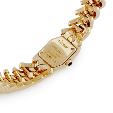 腕時計 カルティエ Cartier マイヨン ドゥ カルティエ SM WGBJ0002 クオーツ レディース K18YG無垢 スモールモデル 青針