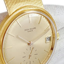 腕時計 パテックフィリップ PATEK PHILIPPE カラトラバ 3445/6 自動巻き メンズ OH済 K18YG無垢 デイト スモールセコンド ヴィンテージ