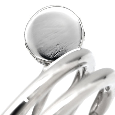 カルティエ Cartier ジュストアンクル ダブル ダイヤ B4211000 ホワイトゴールド K18WG ダイヤモンド #49(JP9) リング 指輪 18K 750 WG 9号