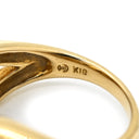 タサキ TASAKI 南洋パール 13.9ｍｍ ダイヤモンド ゴールド×イエローゴールド K18YG パール ダイヤモンド リング 指輪 TASAKI 真珠 大粒 Au750 18K 18金 YG 9号