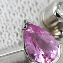 カルティエ Cartier メリメロ ピンク×プラチナシルバー Pt950 ダイヤモンド ピンクサファイア #49(JP9) リング 指輪 ピンクサファイア ダイヤモンド 8.5号