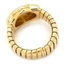 ブルガリ BVLGARI ブルガリブルガリ トゥボガス ブラック×イエローゴールド K18YG オニキス リング 指輪 18K 18金 オニキス 11号