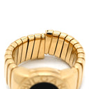 ブルガリ BVLGARI ブルガリブルガリ トゥボガス ブラック×イエローゴールド K18YG オニキス リング 指輪 18K 18金 オニキス 11号