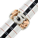 フランクミュラー FRANCK MULLER タリスマン ピンクゴールド×ホワイトゴールド K18PG K18WG ダイヤモンド リング 指輪 18K 750 数字 ダイヤモンド お守り 20号