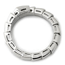 ブルガリ BVLGARI セルペンティ ヴァイパー ダイヤ 360470 ホワイトゴールド K18WG ダイヤモンド #54-56 リング 指輪 750AU 18金 WG シングルコイル 15号