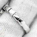 ブルガリ BVLGARI セルペンティ ヴァイパー ダイヤ 360470 ホワイトゴールド K18WG ダイヤモンド #54-56 リング 指輪 750AU 18金 WG シングルコイル 15号