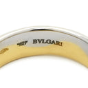 ブルガリ BVLGARI オンダリング イエローゴールド×ホワイトゴールド K18YG K18WG リング 指輪 750 18金 YG WG コンビ 13.5号