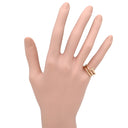カルティエ Cartier ジュストアンクル ダブル ダイヤ B4210800 ピンクゴールド K18PG ダイヤモンド #50(JP10) リング 指輪 18K 750 PG 10号