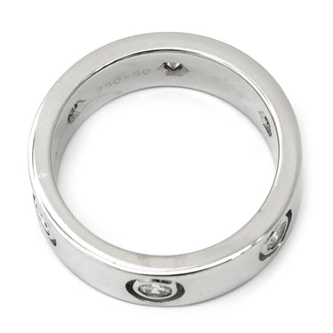 カルティエ Cartier ラブリング フルダイヤ B4026000 ホワイトゴールド K18WG ダイヤモンド #50(JP10) リング 指輪 LOVE Ring 750WG 6Pダイヤモンド 10号