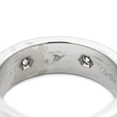 カルティエ Cartier ラブリング フルダイヤ B4026000 ホワイトゴールド K18WG ダイヤモンド #50(JP10) リング 指輪 LOVE Ring 750WG 6Pダイヤモンド 10号