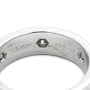 カルティエ Cartier ラブリング フルダイヤ B4026000 ホワイトゴールド K18WG ダイヤモンド #50(JP10) リング 指輪 LOVE Ring 750WG 6Pダイヤモンド 10号