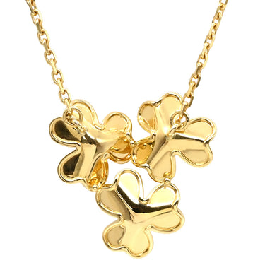 ヴァンクリーフアーペル Van Cleef & Arpels フリヴォル ペンダント 3フラワー ミニモデル VCARP2DU00 イエローゴールド K18YG ダイヤモンド ネックレス 18K ダイヤ VCA