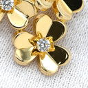 ヴァンクリーフアーペル Van Cleef & Arpels フリヴォル ペンダント 3フラワー ミニモデル VCARP2DU00 イエローゴールド K18YG ダイヤモンド ネックレス 18K ダイヤ VCA