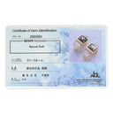ミキモト MIKIMOTO ピクウェ ブラック×ホワイト×イエローゴールド K18YG シェル イヤリング MIKIMOTO Au750 18K 18金 シェル 象嵌 インレイ クリップ式