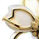 ヴァンクリーフアーペル Van Cleef & Arpels ローズ ド ノエル ミディアム VCARA53400 パールホワイトXイエローゴールド K18YG ダイヤモンド マザーオブパール ブローチ 750YG 18K シェル ダイヤモンド