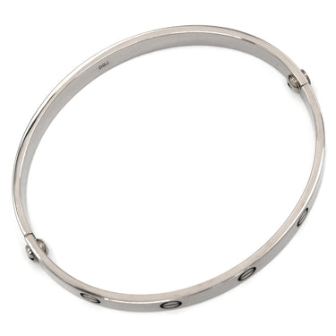 カルティエ Cartier LOVE ラブブレスレット 旧型 ホワイトゴールド K18WG #20 ブレスレット 750WG 18K 18金 バングル ドライバーなし