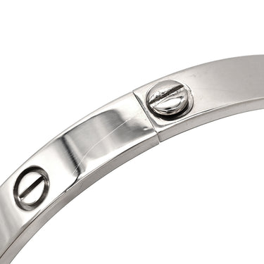 カルティエ Cartier LOVE ラブブレスレット 旧型 ホワイトゴールド K18WG #20 ブレスレット 750WG 18K 18金 バングル ドライバーなし