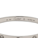 カルティエ Cartier LOVE ラブブレスレット 旧型 ホワイトゴールド K18WG #20 ブレスレット 750WG 18K 18金 バングル ドライバーなし