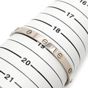 カルティエ Cartier LOVE ラブブレスレット 旧型 ホワイトゴールド K18WG #20 ブレスレット 750WG 18K 18金 バングル ドライバーなし