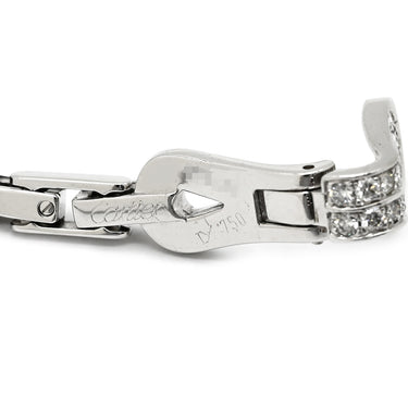 カルティエ Cartier アグラフ ダイヤ Ｎ4208853 ホワイトゴールド K18WG ダイヤモンド ブレスレット 750 18K WG 18金