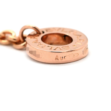 ブルガリ BVLGARI ディーヴァ ドリーム 9モチーフ ロング ブルー×パープルXピンクゴールド K18PG ターコイズ ラピスラズリ ダイヤモンド ネックレス 750 18K ターコイズ ラピスラズリ ダイヤ