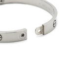 カルティエ Cartier LOVE ラブブレスレット 旧型 ホワイトゴールド K18WG #16 ブレスレット 750WG 18K 18金 バングル