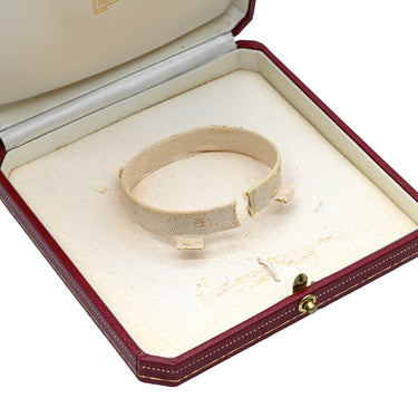 カルティエ Cartier LOVE ラブブレスレット 旧型 ホワイトゴールド K18WG #16 ブレスレット 750WG 18K 18金 バングル