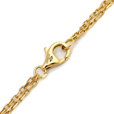 カルティエ Cartier パンテール ドゥ カルティエ ネックレス イエローゴールド K18YG オニキス ツァボライト ネックレス Cartier パンサー 750 18K YG