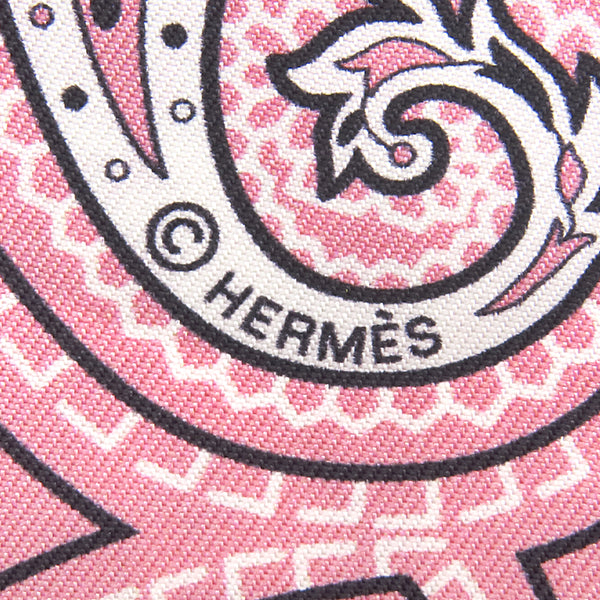 エルメス HERMES ツイリー H064259S フューシャ×ヴューローズ×ホワイト