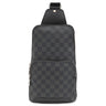 ルイヴィトン LOUIS VUITTON アヴェニュー スリングバッグ N41719 ダミエグラフィット ダミエグラフィットキャンバス ボディバッグ シルバー金具