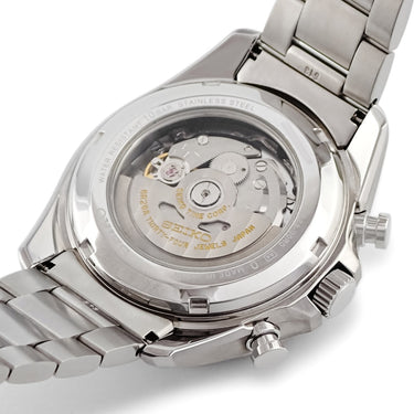 腕時計 セイコー SEIKO ブライツ メカニカル クロノグラフ SDGZ001 8R28-00R0 自動巻き メンズ OH済 シルバー スモールセコンド