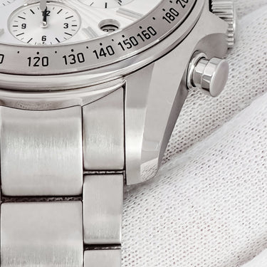 腕時計 セイコー SEIKO ブライツ メカニカル クロノグラフ SDGZ001 8R28-00R0 自動巻き メンズ OH済 シルバー スモールセコンド
