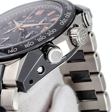 腕時計 グランドセイコー Grand Seiko ブラックセラミックスコレクション スプリングドライブ SBGC219 9R96-0AD0 自動巻き メンズ 限定