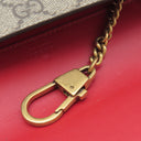 グッチ GUCCI GGスプリーム キャンバス ミニバッグ 481291 ベージュ×ハイビスカスレッド GGスプリームキャンバス ショルダーバッグ ゴールド金具 チェリー さくらんぼ 付き