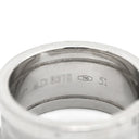 カルティエ Cartier C2 ダイヤモンド LM ホワイトゴールド K18WG ダイヤモンド #51(JP11) リング 指輪 ワイド Cドゥ 2C Au750 18K WG 11号