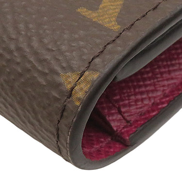 ルイヴィトン LOUIS VUITTON ポルトモネ ロザリ M41939 フューシャ モノグラムキャンバス コインケース ゴールド金具 小銭入れ ミニウォレット