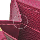 ルイヴィトン LOUIS VUITTON ポルトモネ ロザリ M41939 フューシャ モノグラムキャンバス コインケース ゴールド金具 小銭入れ ミニウォレット