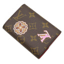 ルイヴィトン LOUIS VUITTON ポルトモネ ロザリ M12220 モノグラム×キャンディレッド モノグラムキャンバス コインケース ゴールド金具 茶 赤 小銭入れ ヴィヴィエンヌ
