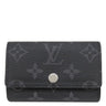 ルイヴィトン LOUIS VUITTON ミュルティクレ6 M82603 モノグラムエクリプス モノグラムエクリプス キーケース シルバー金具 黒 グレー